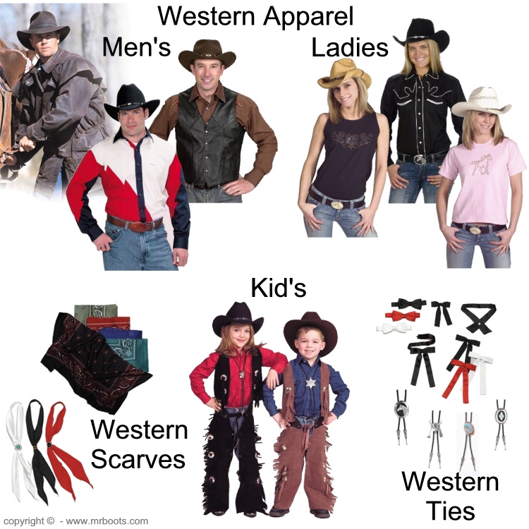 Western Clothing, Western Apparel, Western Accessories for Ladies, Men and  Kids