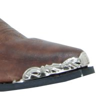 ALM-109-TN Cowboy Boot Tips Nickel