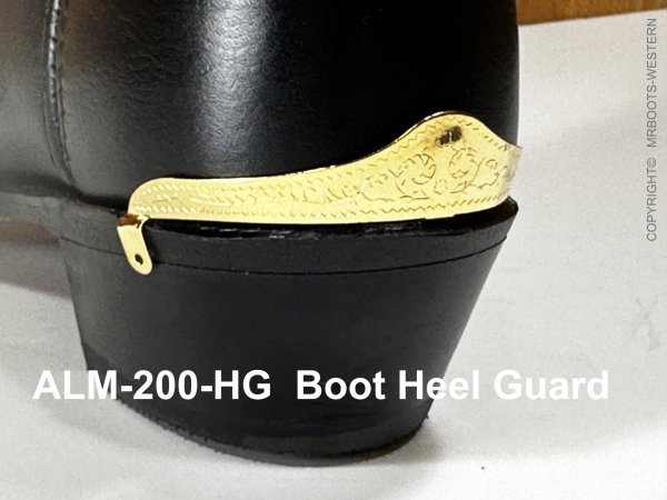 ALM-200-HG Heel Guards - Gold