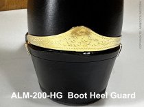 ALM-200-HG Heel Guards - Gold