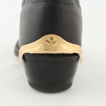 AU-AC-44 Heel Guards - Engraved Gold Plated