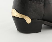 AU-AC-44 Heel Guards - Engraved Gold Plated