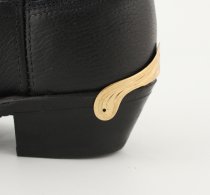 AU-AC-44 Heel Guards - Engraved Gold Plated